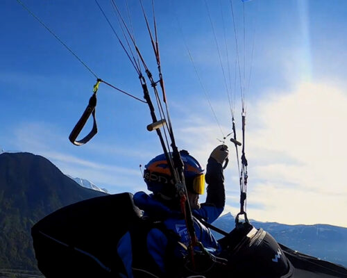 Parapente au pays du Mont-Blanc avec Sébastien