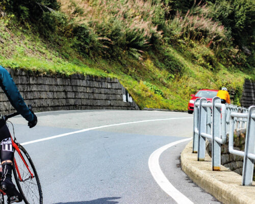 Cyclisme de route à la Mandallaz avec Pascal