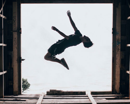 Parkour urbain avec Trystan