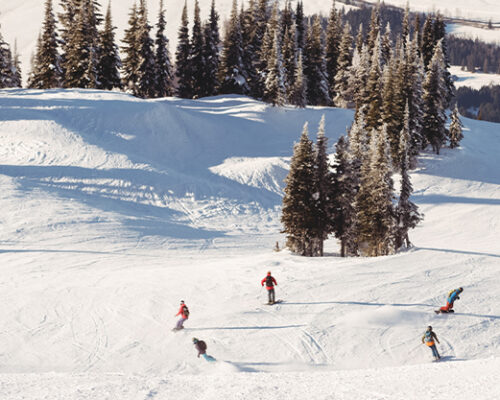 Ski de piste au Grand-Bornand