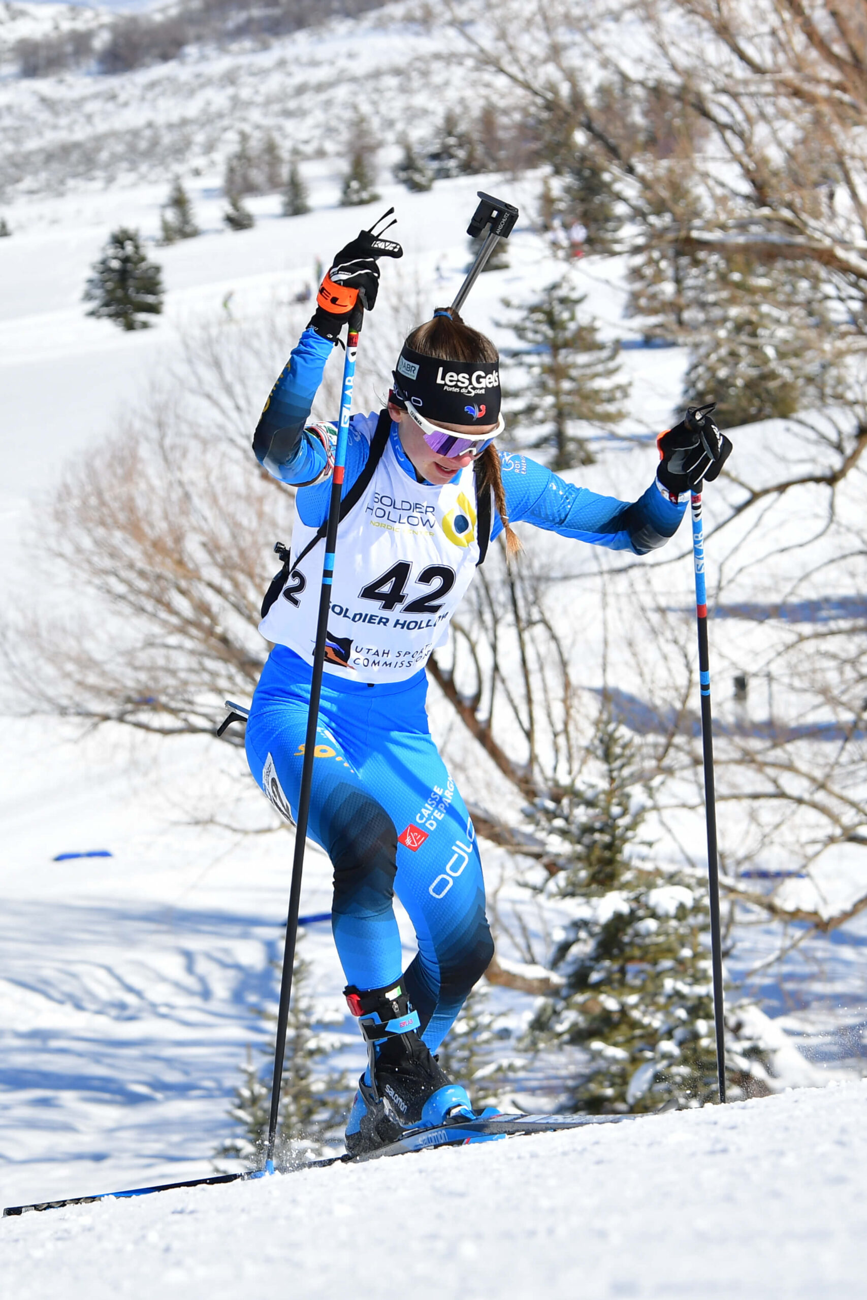 Jeanne Richard athlète de biathlon Vivre en HauteSavoie