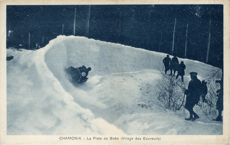 Virage des écureuils, Fonds Lechat, photographe M. Monnier (1Fi57) Chamonix.fr