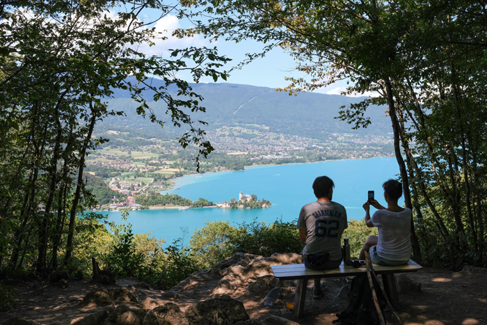 Randonnée à la cascade d'Angon Annecy ©Julien Dorol