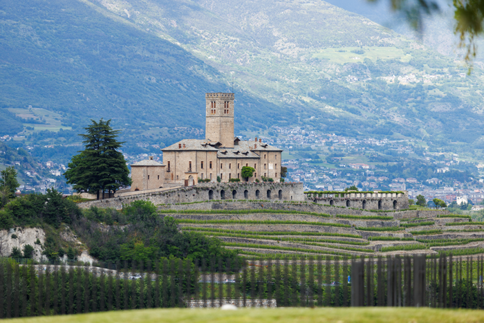 Château royal de Sarre à Aoste