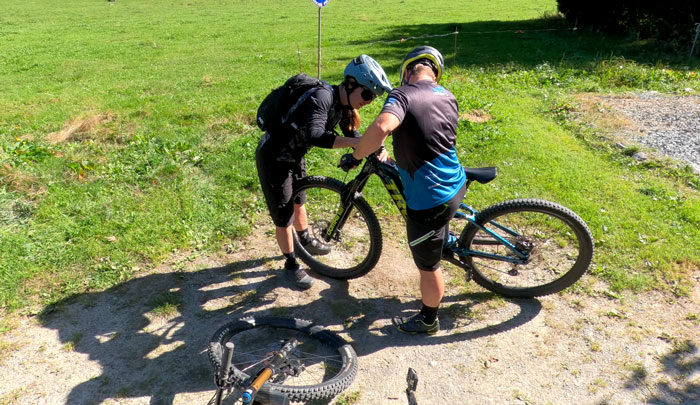 VTT électrique avec Juliette Willmann