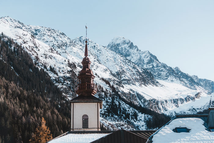 Eglise Architecture Chamonix ATMB