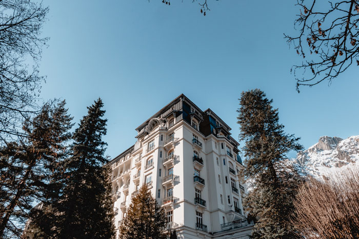 Le Majestic Architecture Chamonix ATMB