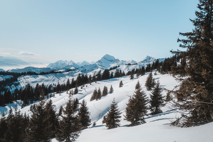 Montagnes depuis Combloux © celine-ducrettet-ATMB